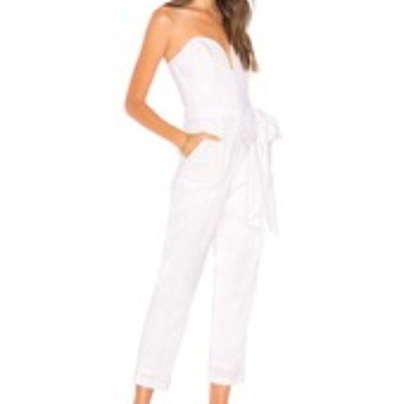Amanda Uprichard White Jumpsuit - Picture 3 of 5
